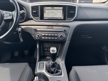 Kia sportage 1.6 crdi 115 isg 4x2 bvm6 active gps/clim bizone/ apple carplay garantie 12 mois occasion simplicicar perpignan ...