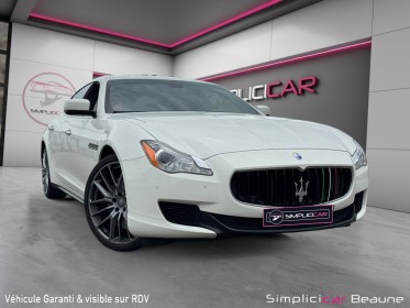Maserati quattroporte v8 3.8 bi-turbo 530 gts a occasion simplicicar beaune simplicicar simplicibike france
