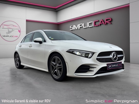 Mercedes classe a 180 d 7g-dct amg line clim bizone/gps/caméra de recul garantie 12 mois occasion simplicicar perpignan ...