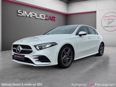 Mercedes classe a 180 d 7g-dct amg line clim bizone/gps/caméra de recul garantie 12 mois occasion simplicicar perpignan ...