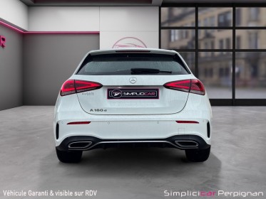 Mercedes classe a 180 d 7g-dct amg line clim bizone/gps/caméra de recul garantie 12 mois occasion simplicicar perpignan ...