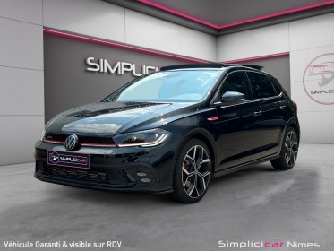 Volkswagen polo gti 2.0 tsi 207 ch dsg7 - toit ouvrant - siège alcantara chauffant - beats audio - garantie 12 mois occasion...