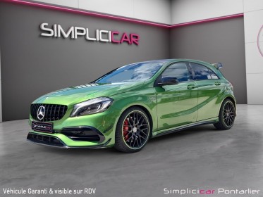 Mercedes classe a 45 mercedes-amg a speedshift dct 4-matic occasion simplicicar pontarlier simplicicar simplicibike france