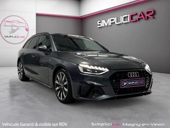 Audi a4 avant 35 tdi 163 s tronic 7 s line occasion simplicicar magny-en-vexin simplicicar simplicibike france