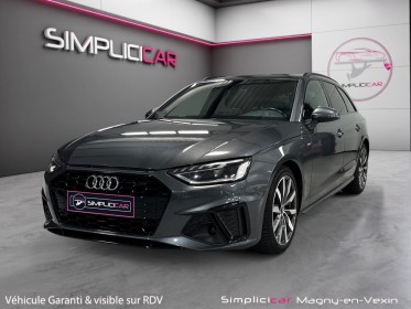 Audi a4 avant 35 tdi 163 s tronic 7 s line occasion simplicicar magny-en-vexin simplicicar simplicibike france