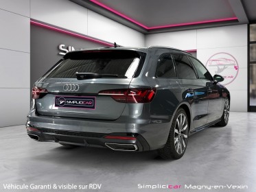 Audi a4 avant 35 tdi 163 s tronic 7 s line occasion simplicicar magny-en-vexin simplicicar simplicibike france