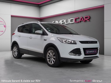 Ford kuga 2.0 tdci 120 ss 4x2 titanium garantie 12 mois - attelage occasion simplicicar brest simplicicar simplicibike france