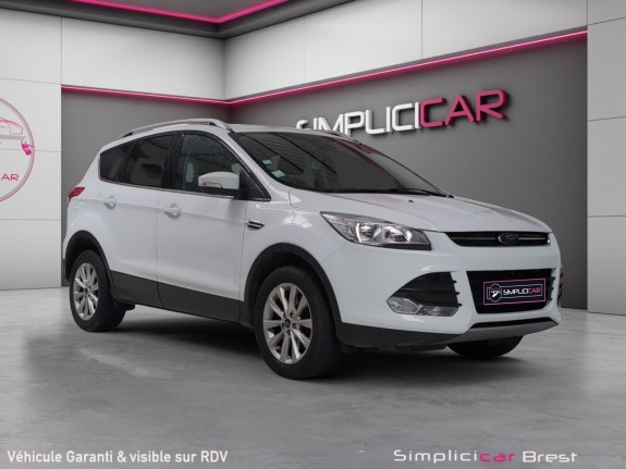 Ford kuga 2.0 tdci 120 ss 4x2 titanium garantie 12 mois - attelage occasion simplicicar brest simplicicar simplicibike france