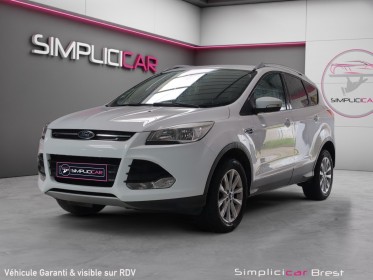 Ford kuga 2.0 tdci 120 ss 4x2 titanium garantie 12 mois - attelage occasion simplicicar brest simplicicar simplicibike france