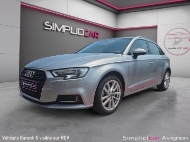 Audi a3 sportback 1.6 tdi 110ch sline  7 cuir xenon radar luxe design  entretien jour occasion avignon (84) simplicicar...