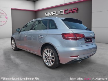 Audi a3 sportback 1.6 tdi 110ch sline  7 cuir xenon radar luxe design  entretien jour occasion avignon (84) simplicicar...