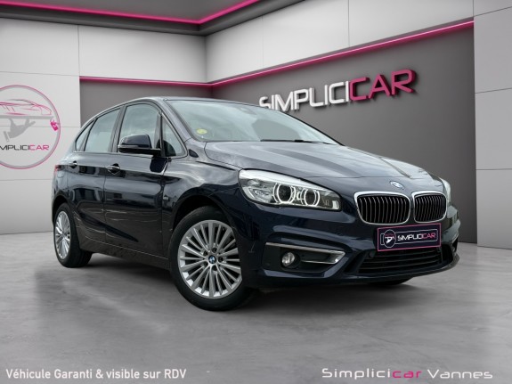 Bmw serie 2 active tourer f45 220d 190 ch luxury a, cuir intérieur, feux leds, garantie 12 mois occasion scl 56 -...
