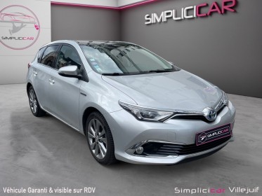 Toyota auris hybride 136h executive, garantie 12mois toit panoramique, siège chauffants, suivie toyota occasion simplicicar...