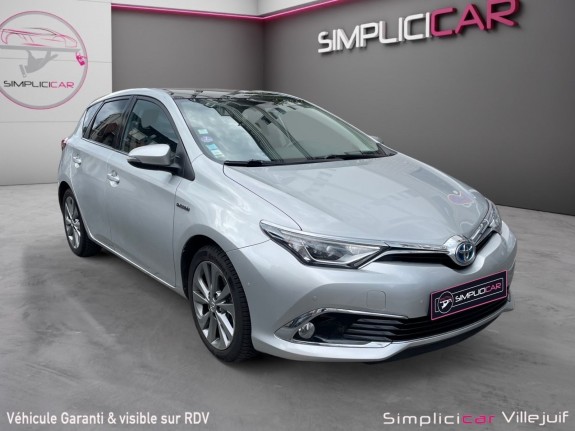 Toyota auris hybride 136h executive, garantie 12mois toit panoramique, siège chauffants, suivie toyota occasion simplicicar...