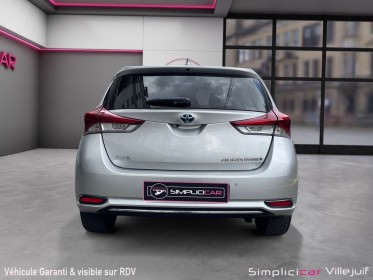 Toyota auris hybride 136h executive, garantie 12mois toit panoramique, siège chauffants, suivie toyota occasion simplicicar...