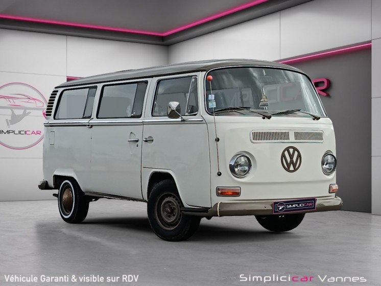 Volkswagen combi t2b 1600 ad 24 de luxe - garantie 12 mois occasion scl 56 - simplicicar vannes simplicicar simplicibike france Volkswagen combi t2b 1600 ad 24 de luxe - garantie 12 mois occasion scl 56 - simplicicar vannes simplicicar simplicibike france