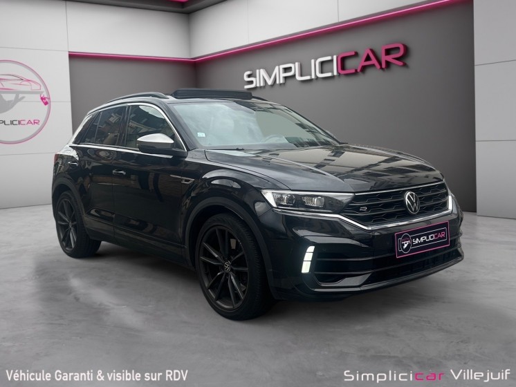 Volkswagen t-roc 2.0 tsi 300 start/stop dsg7 4motion r, garantie 12 mois, beats, carplay, caméra de recul, toit ouvrant...