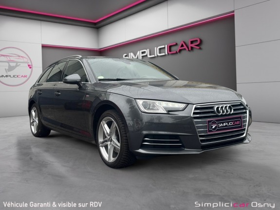 Audi a4 avant 2.0 tdi ultra 150 s tronic 7 design luxe || garantie 12 mois || occasion osny simplicicar simplicibike france