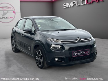 Citroen c3 bluehdi 100 ss shine - attelage/carplay/radar ar - garantie 12 mois occasion simplicicar soissons simplicicar...