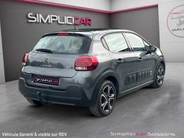 Citroen c3 bluehdi 100 ss shine - attelage/carplay/radar ar - garantie 12 mois occasion simplicicar soissons simplicicar...