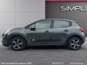 Citroen c3 bluehdi 100 ss shine - attelage/carplay/radar ar - garantie 12 mois occasion simplicicar soissons simplicicar...