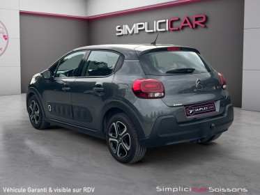 Citroen c3 bluehdi 100 ss shine - attelage/carplay/radar ar - garantie 12 mois occasion simplicicar soissons simplicicar...