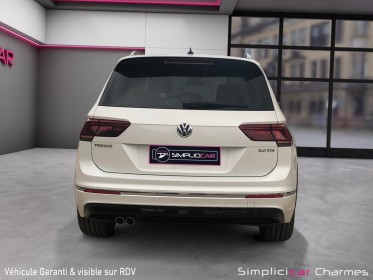Volkswagen tiguan 2.0 tdi 150 carat rline exterieur toit ouvrant garantie 12 mois occasion simplicicar charmes simplicicar...
