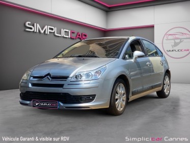 Citroen c4 c4 1.6i 16v 110 exclusive occasion cannes (06) simplicicar simplicibike france