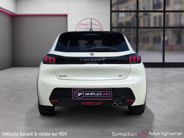 Peugeot 208 130 eat8 gt pack/toit pano/suivi peugeot/boitier ethanol homologuÉ/adaptatif/carplay/garantie 12 mois occasion...