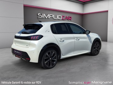 Peugeot 208 130 eat8 gt pack/toit pano/suivi peugeot/boitier ethanol homologuÉ/adaptatif/carplay/garantie 12 mois occasion...