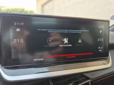 Peugeot 208 130 eat8 gt pack/toit pano/suivi peugeot/boitier ethanol homologuÉ/adaptatif/carplay/garantie 12 mois occasion...