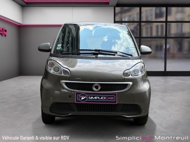 Smart fortwo coupe smart 71ch tres bien entretenue/ toit panoramique/ sellerie cuir/ garantie 12 mois occasion montreuil...