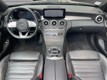 Mercedes classe c cabriolet 220 d 9g-tronic amg line, caméra de recul, siège chauffants, tva récupérable, garantie 12...