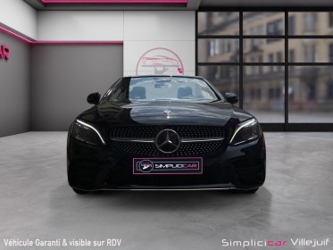 Mercedes classe c cabriolet 220 d 9g-tronic amg line, caméra de recul, siège chauffants, tva récupérable, garantie 12...