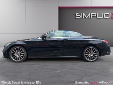 Mercedes classe c cabriolet 220 d 9g-tronic amg line, caméra de recul, siège chauffants, tva récupérable, garantie 12...