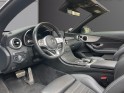 Mercedes classe c cabriolet 220 d 9g-tronic amg line, caméra de recul, siège chauffants, tva récupérable, garantie 12...