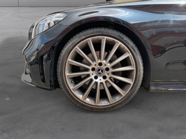 Mercedes classe c cabriolet 220 d 9g-tronic amg line, caméra de recul, siège chauffants, tva récupérable, garantie 12...