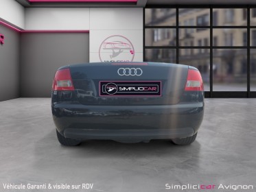 Audi a4 cabriolet 2.5 tdi pack plus occasion avignon (84) simplicicar simplicibike france
