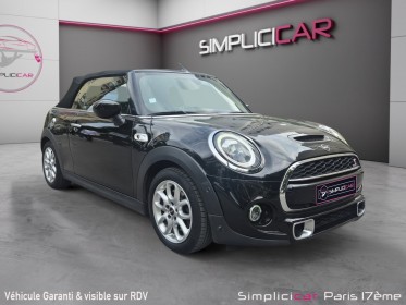 Mini cabriolet f57 lci cooper s 192 ch bva7 edition heddon street occasion paris 17ème (75)(porte maillot) simplicicar...