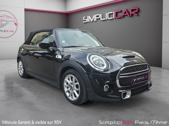 Mini cabriolet f57 lci cooper s 192 ch bva7 edition heddon street occasion paris 17ème (75)(porte maillot) simplicicar...