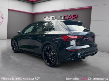 Audi rs3 sportback 2.5 tfsi 400 s tronic 7 quattro - toit ouvrant - camÉra de recul - francaise occasion champigny-sur-marne...