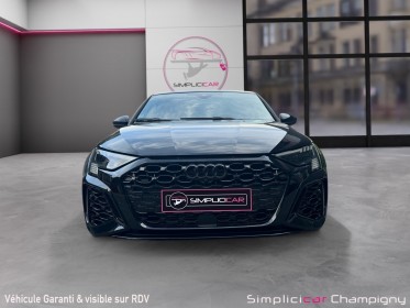 Audi rs3 sportback 2.5 tfsi 400 s tronic 7 quattro - toit ouvrant - camÉra de recul - francaise occasion champigny-sur-marne...