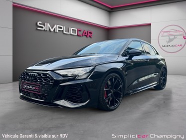 Audi rs3 sportback 2.5 tfsi 400 s tronic 7 quattro - toit ouvrant - camÉra de recul - francaise occasion champigny-sur-marne...