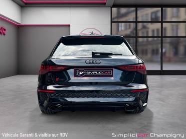 Audi rs3 sportback 2.5 tfsi 400 s tronic 7 quattro - toit ouvrant - camÉra de recul - francaise occasion champigny-sur-marne...