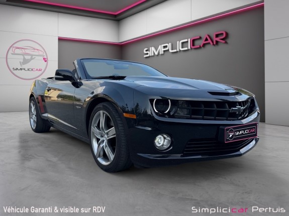 Chevrolet camaro cabriolet v8 6.2 405ch a 45 th anniversaire francaise occasion simplicicar pertuis  simplicicar simplicibike...