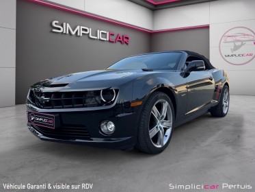 Chevrolet camaro cabriolet v8 6.2 405ch a 45 th anniversaire francaise occasion simplicicar pertuis  simplicicar simplicibike...