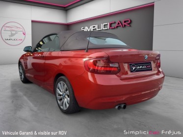 Bmw serie 2 cabriolet f23 220i 184 ch lounge occasion simplicicar frejus  simplicicar simplicibike france