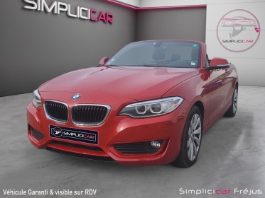 Bmw serie 2 cabriolet f23 220i 184 ch lounge occasion simplicicar frejus  simplicicar simplicibike france