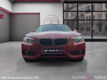 Bmw serie 2 cabriolet f23 220i 184 ch lounge occasion simplicicar frejus  simplicicar simplicibike france