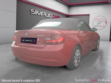 Bmw serie 2 cabriolet f23 220i 184 ch lounge occasion simplicicar frejus  simplicicar simplicibike france